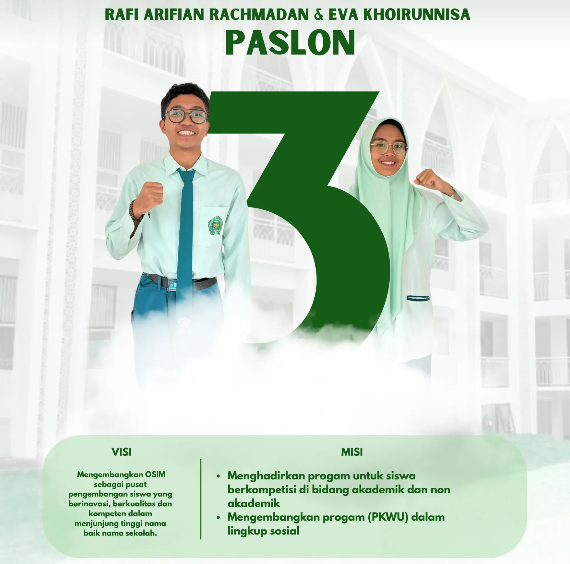 DI TETAPKAN PASANGAN CALON (2)